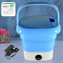 Portable Washing Machine, Mini Folding Washer and Dryer Combo, for Underwear, Socks, Baby Clothes, Travel, Camping, RV, Dorm, Apartment