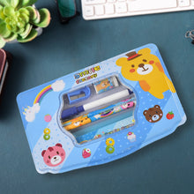 Cartoon Metal Compass Box for Kids with Stationery (6 Pc Set)