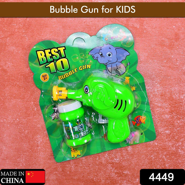 Hand Press Elephant Bubble Blaster
