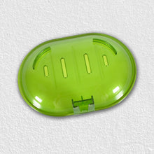 Plastic Soap Dish Holder for Bathroom Shower Wall Mounted Self Adhesive Soap Holder Saver Tray-Plastic Sponge Holder for Kitchen Storage Rack Soap Box, Bathroom ,Sabudani