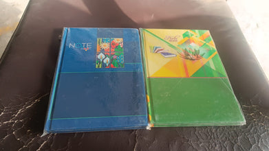 Hardcover Ruled Notebook with Calendar, Diary & 160 Pages 22x16 cm (1 Pc)