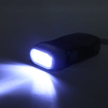 3 LED Hand Press Torch Hand Crank Flashlight Hand Pressing Flashlight Traveling Torch Light Manual Generator, Battery-Free Flashlight (1 Pc)